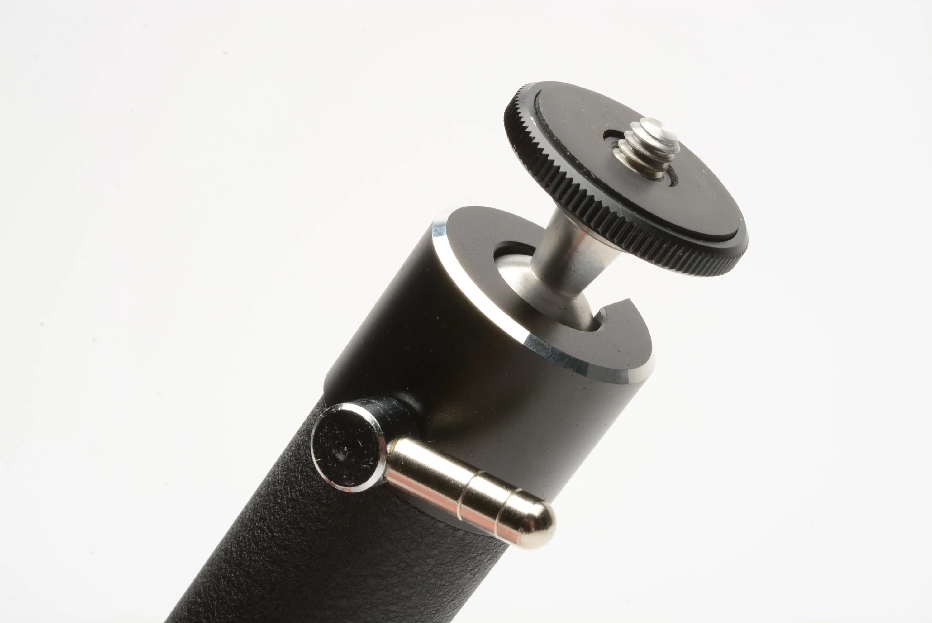 Chinon compact folding table tripod, great design!  5.5" tall folded, w/ball head