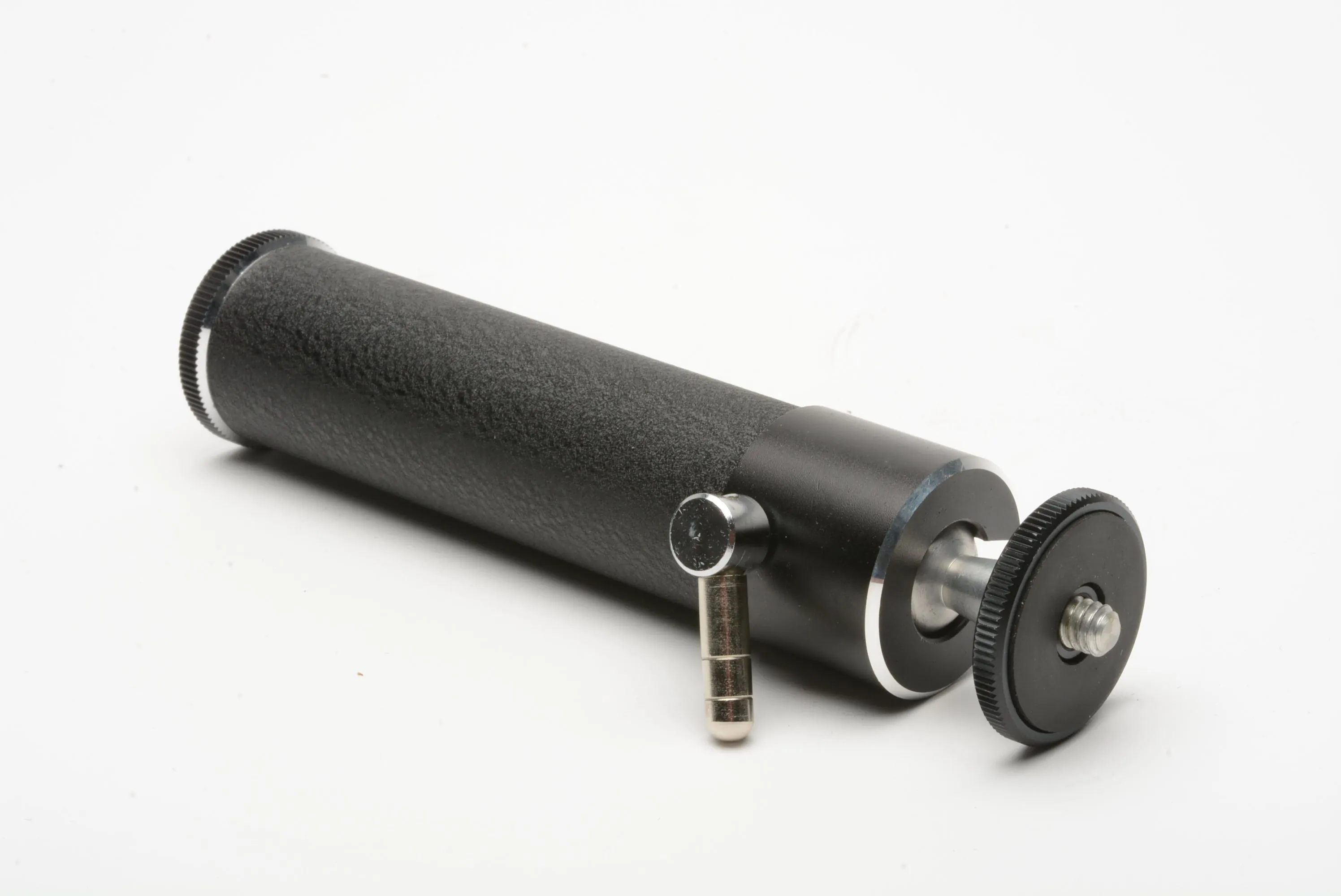 Chinon compact folding table tripod, great design!  5.5" tall folded, w/ball head