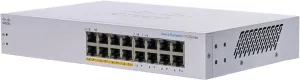 Cisco Business CBS110-16PP-D Unmanaged Switch | 16 Port GE | Partial PoE | Limited Lifetime Protection (CBS110-16PP-D)