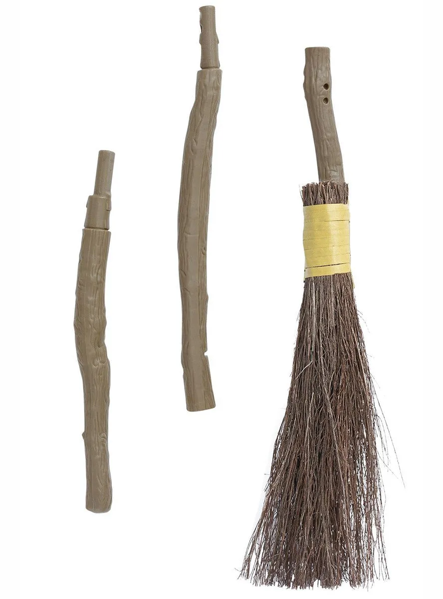 Classic Collapsible 98cm Witches Broom Stick