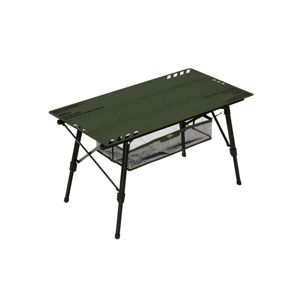 [CLEARANCE] Cargo Container Camping 3-Way Table