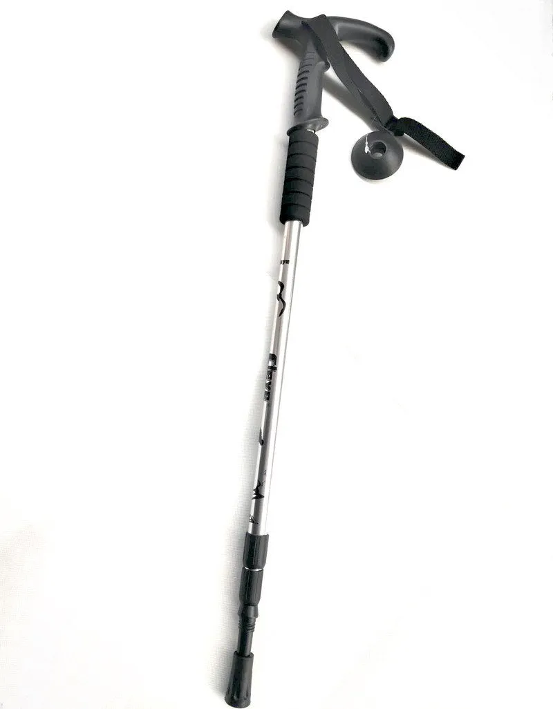 Climbing 135CM Daily special Limited-stock deal Stick alloy Walking Stick 2Pc/Pair Aluminum Trekking