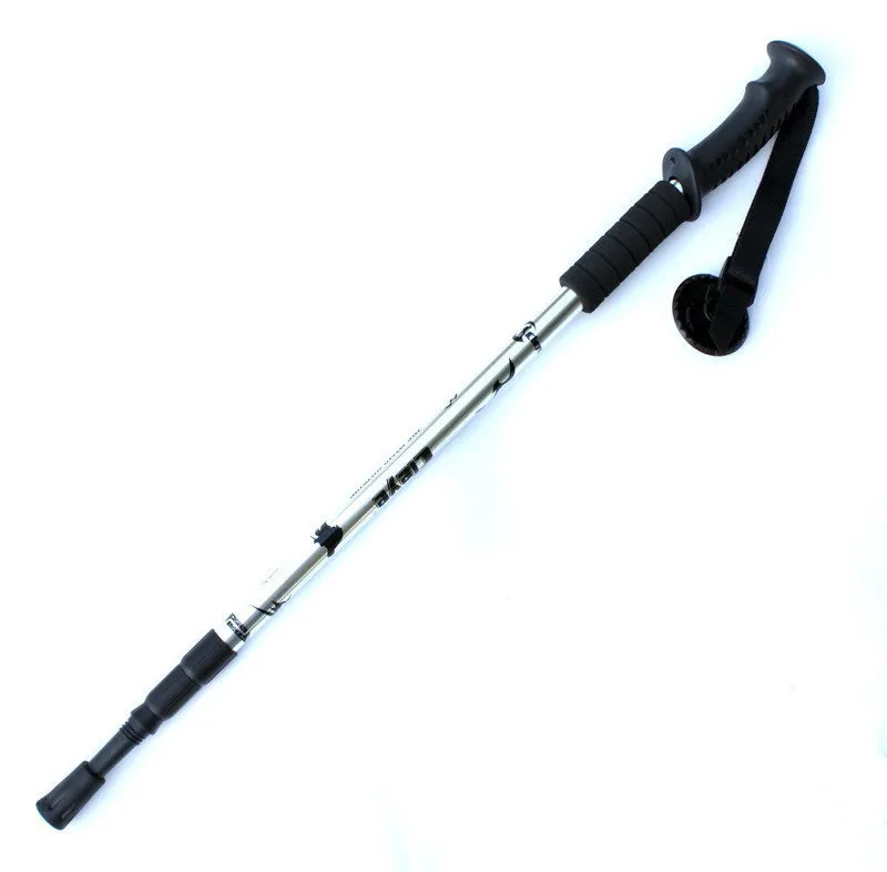 Climbing 135CM Daily special Limited-stock deal Stick alloy Walking Stick 2Pc/Pair Aluminum Trekking