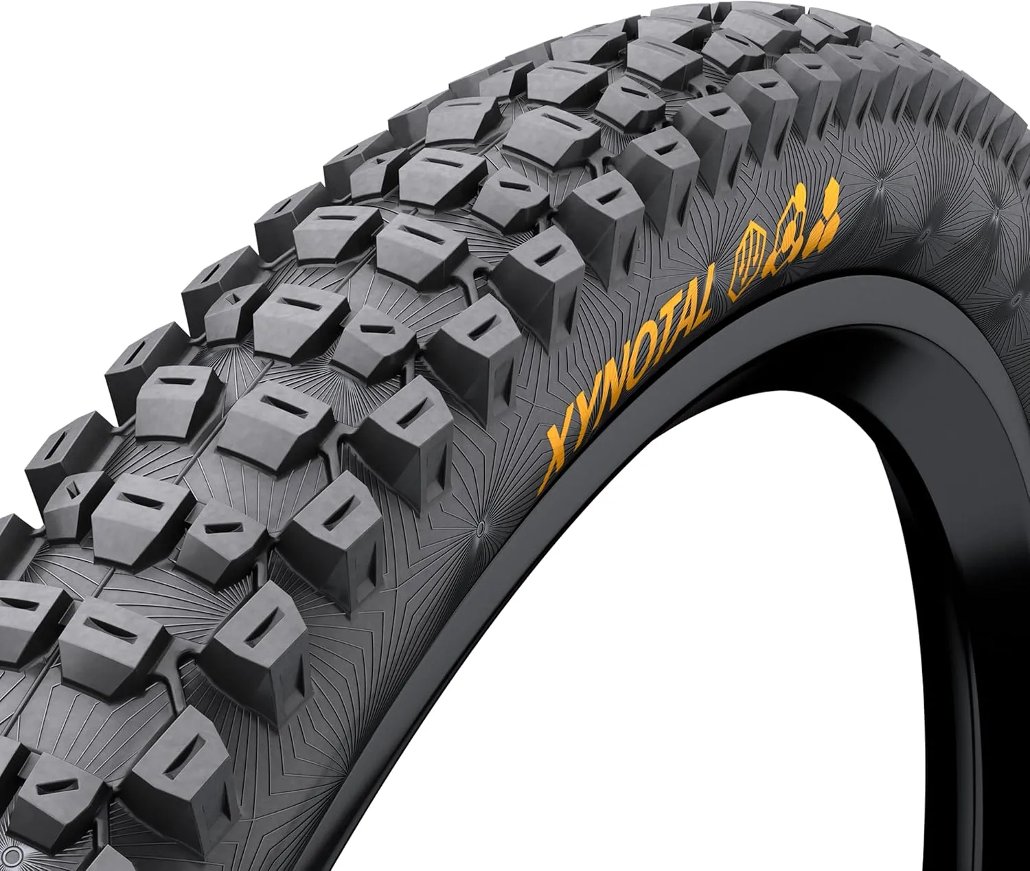 Continental Xynotal Mountain Bike Tire - Tubeless, Folding, Black, Soft, Enduro Casing, E25, 27.5" x 2.4 or 29" x 2.4