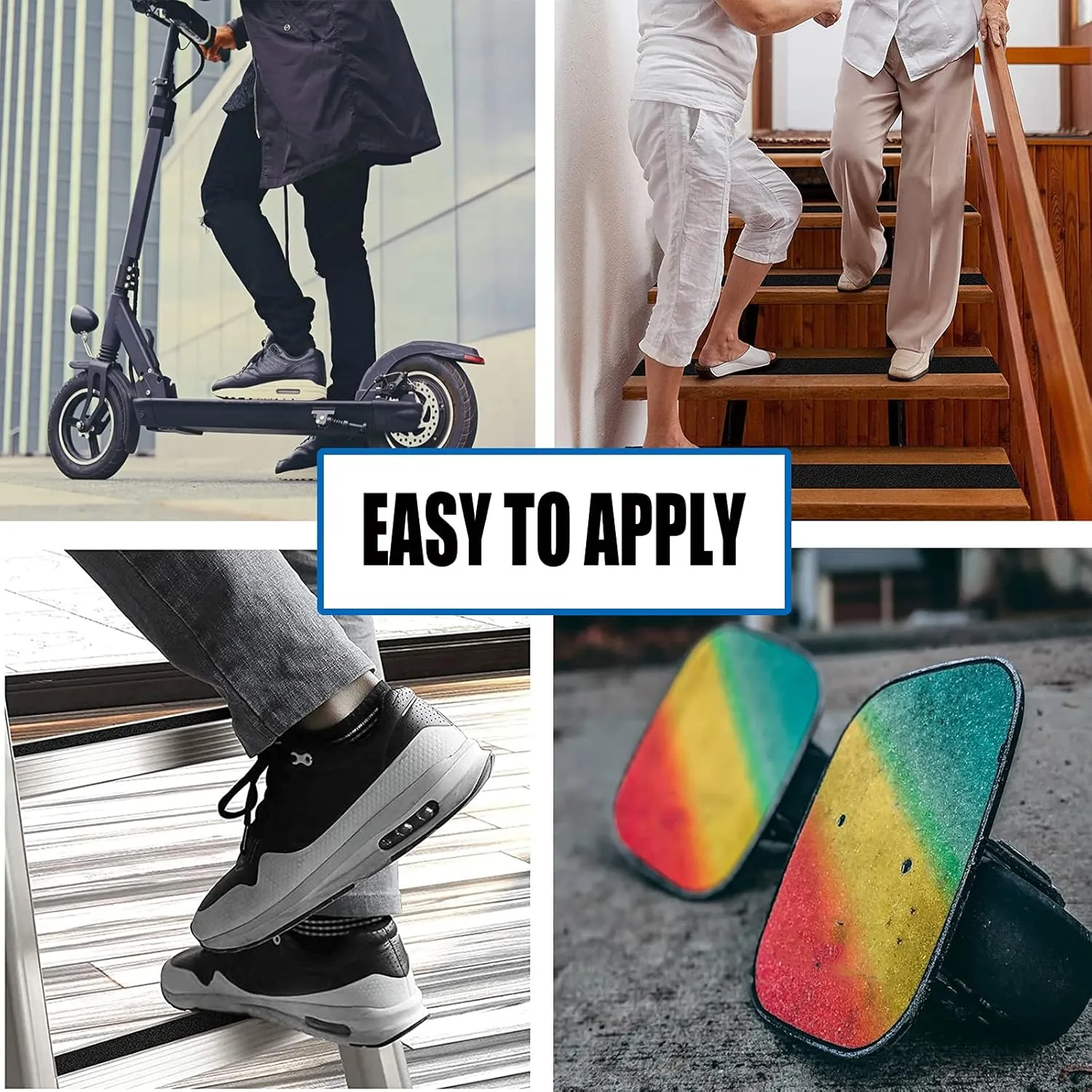 Cool Men Skateboard Grip Tape Sheet 33 X 9 Inch Sandpaper for Rollerboard Longboard Griptape Bubble Free Longboard Grip Tape Moon