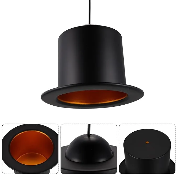 Craft Hat Shaped Hanging Light For Home Decor