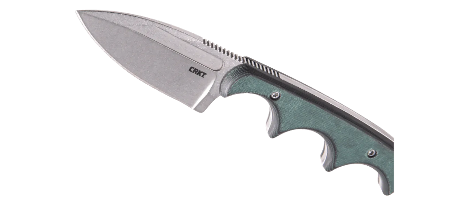 CRKT Minimalist Spear Point Green Knife