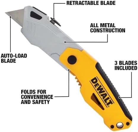 Dewalt Folding Retractable Auto-Load Knife