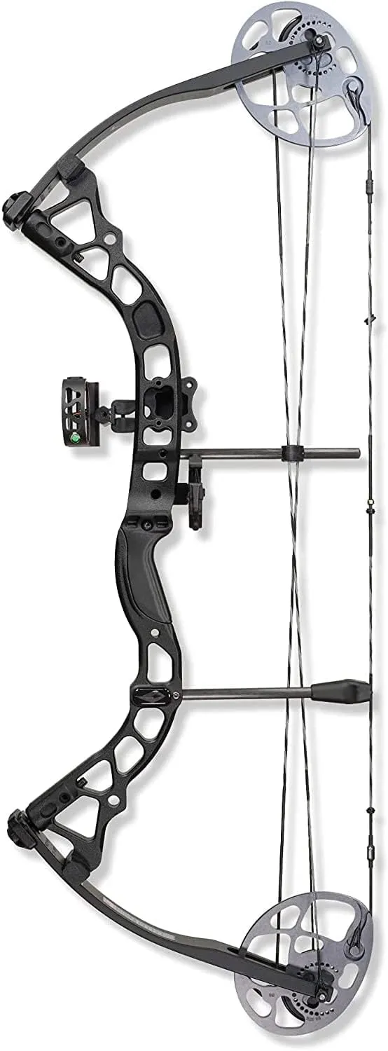 DIAMOND ARCHERY Prism Fully Equipped Adjustable Durable Compound Bow, 5-55 lbs