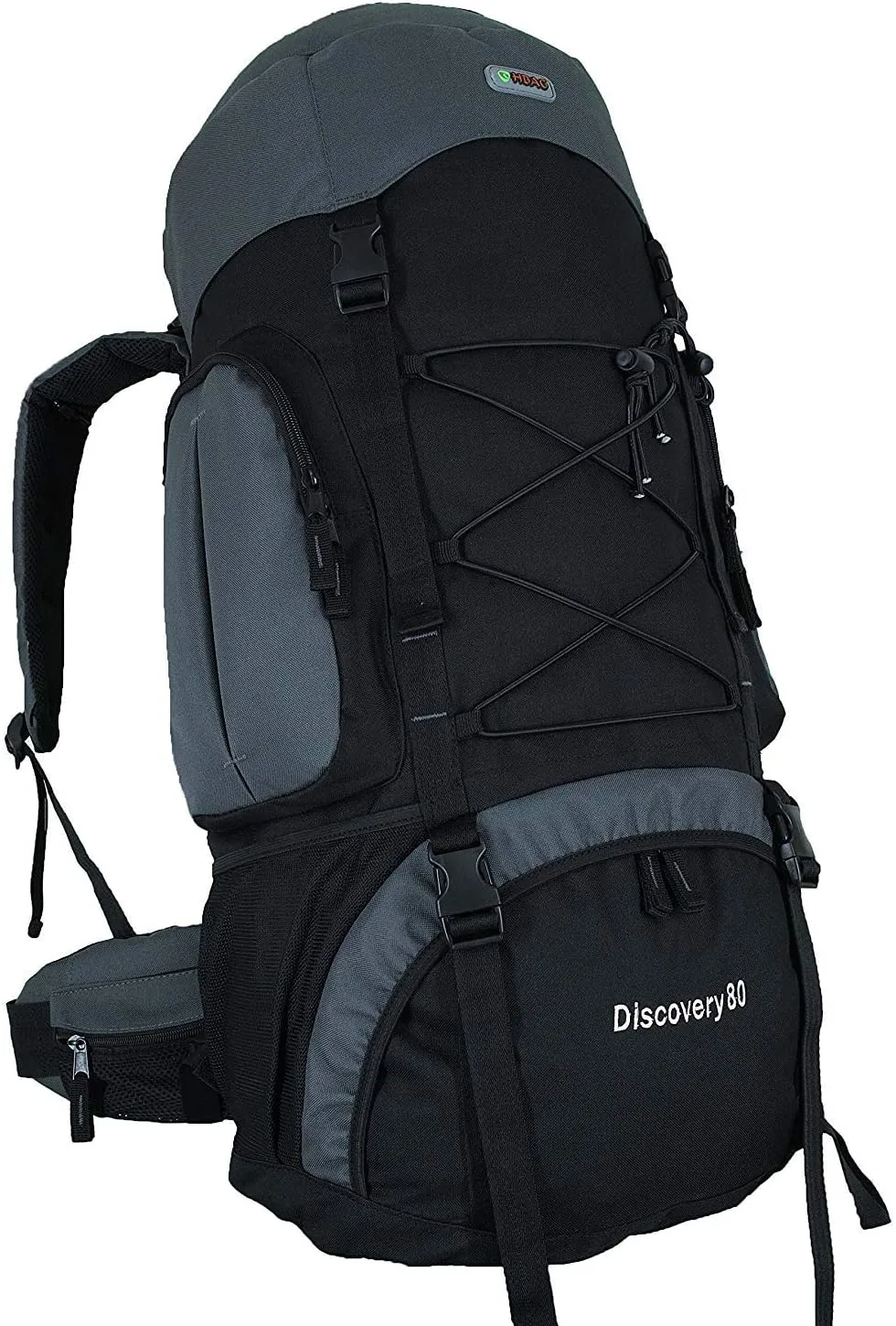 Discovery 80 Internal Frame Camping Hiking Backpack (Grey)
