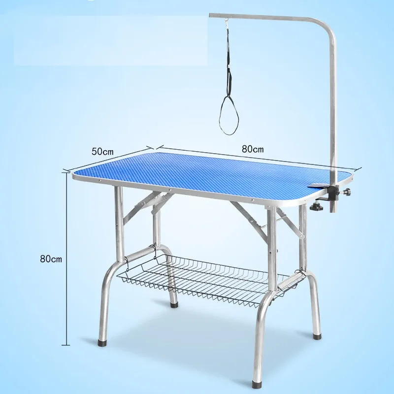 Dog Grooming Table Blue