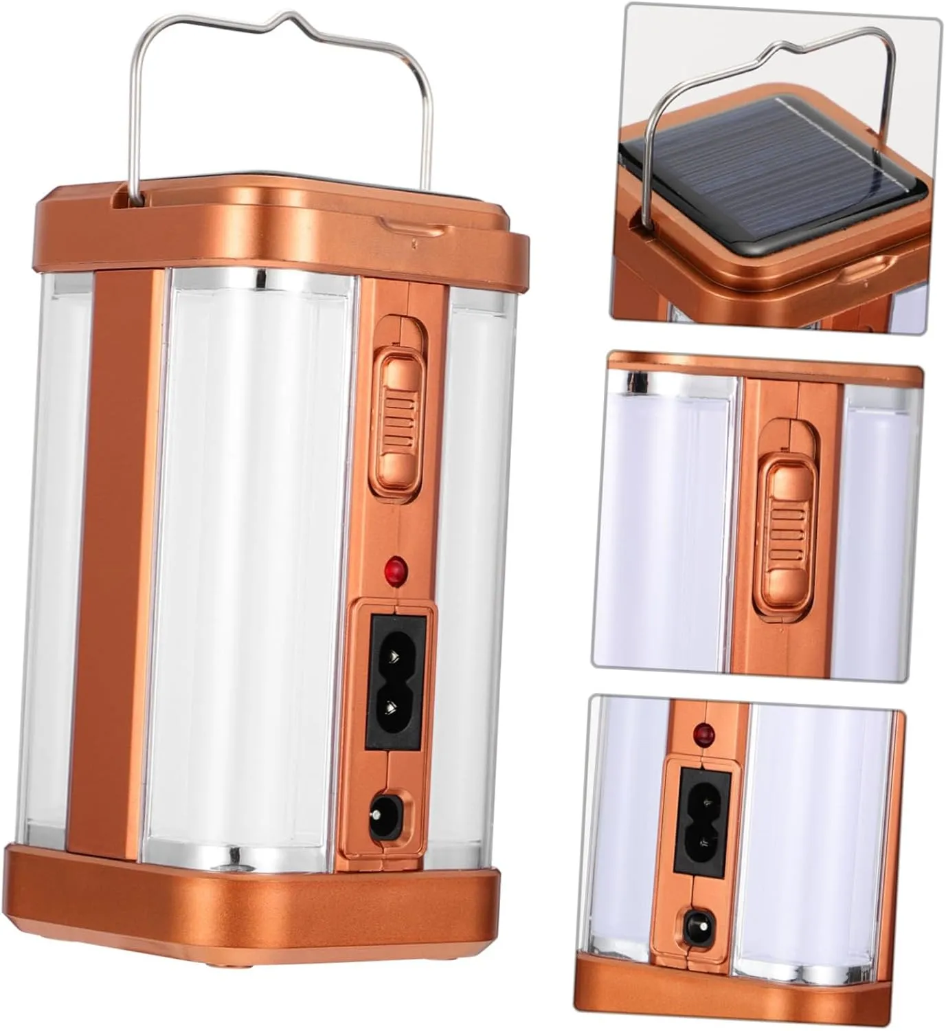 DOITOOL Solar Camping Lights Portable Camping Light Handheld Outdoor Lighting Lamp