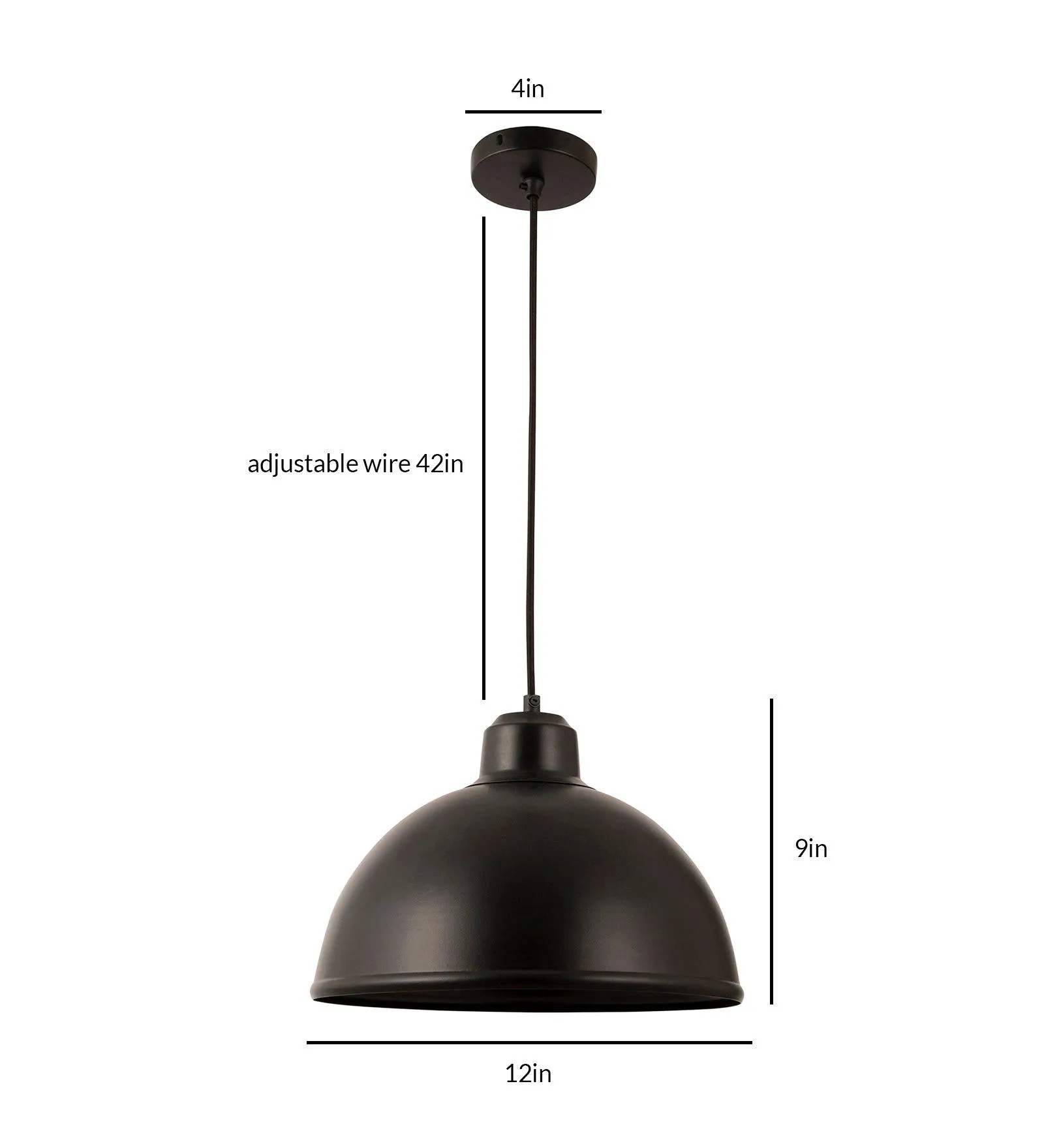 Dome Cork Pendant Light