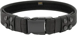 Duty Belt 2" Nylon Utility Work Belt w/ 4 Keepers for Police Law Enforcement Corrections Security