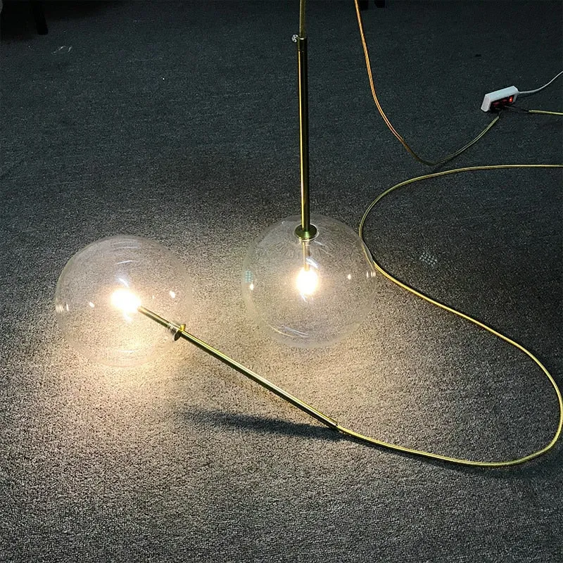 ELE GLASS LAMPSHADE HANGING LIGHT