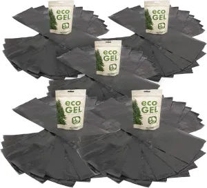 Emergency Zone Eco Gel and Liner Refill Set. Pack of 5