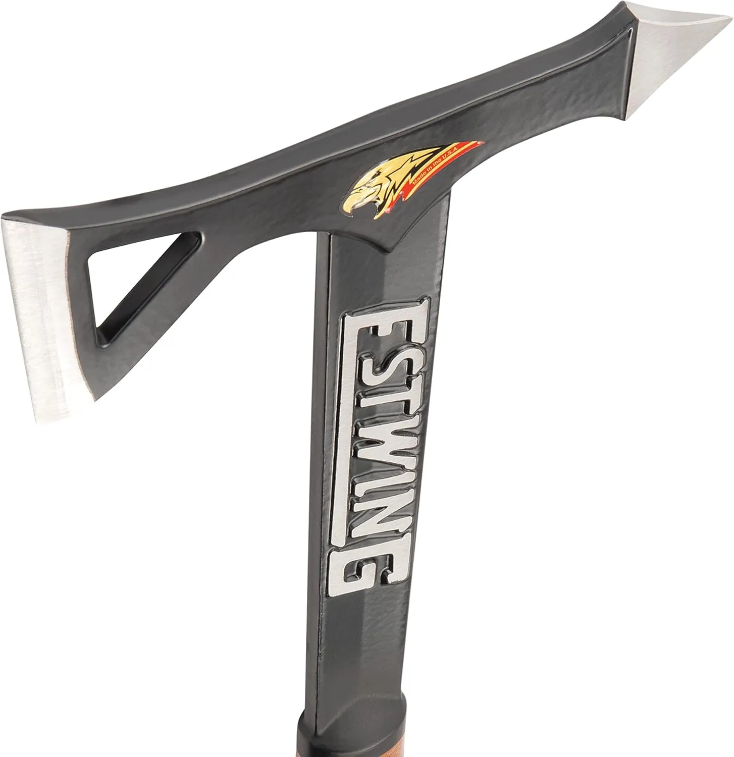 ESTWING Tomahawk Axe - 16.25" Lightweight Hatchet with Forged Steel Construction & Genuine Leather Grip - ETA