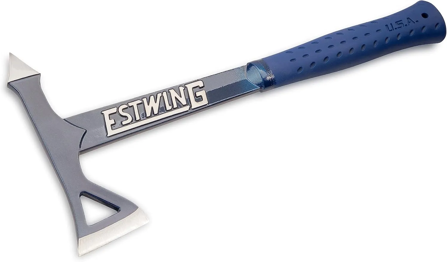 ESTWING Tomahawk Axe - 16.25" Lightweight Hatchet with Forged Steel Construction & Shock Reduction Grip - E6-TA