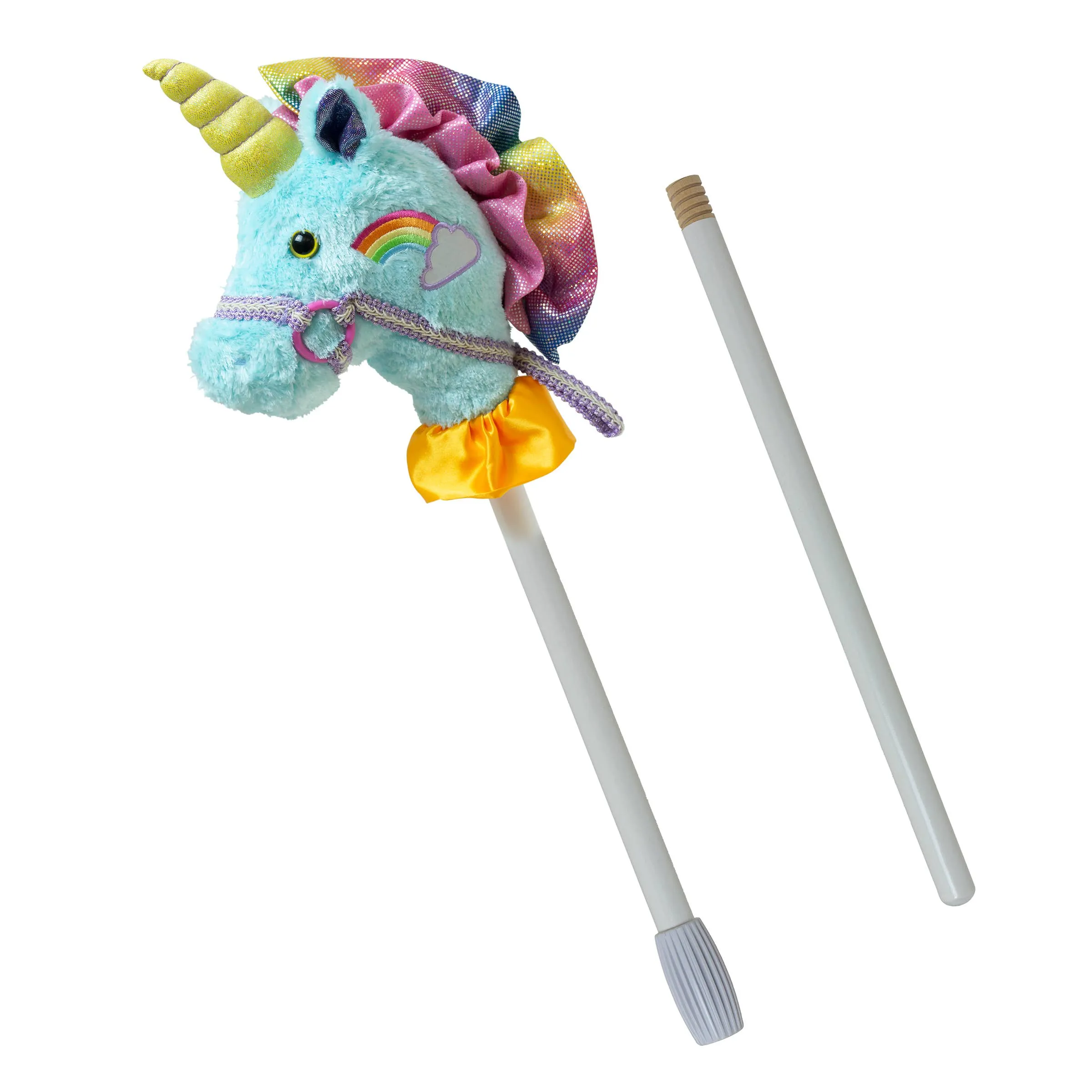 Fancy Prancer Unicorn  Stick Horse (2-piece With Connector)