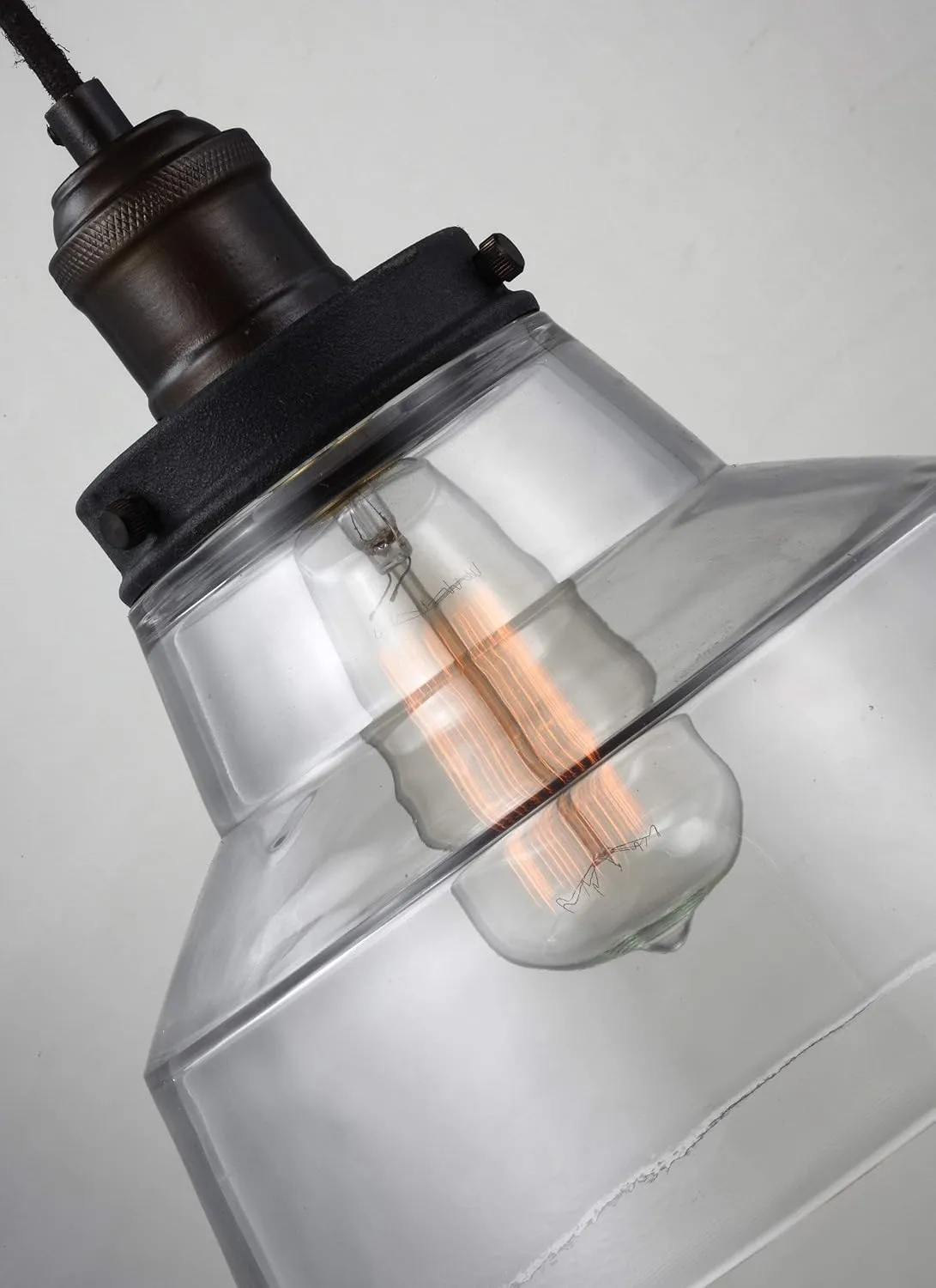 Feiss Lighting-Baskin-Pendant 1 Light in Modern Style-10 Inch Wide by 10.38 Inch High-Painted Aged Brass Finish -Trad