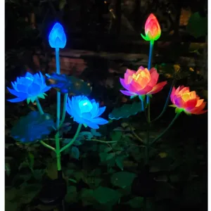 Flower Lamp Light Led Solar Waterproof