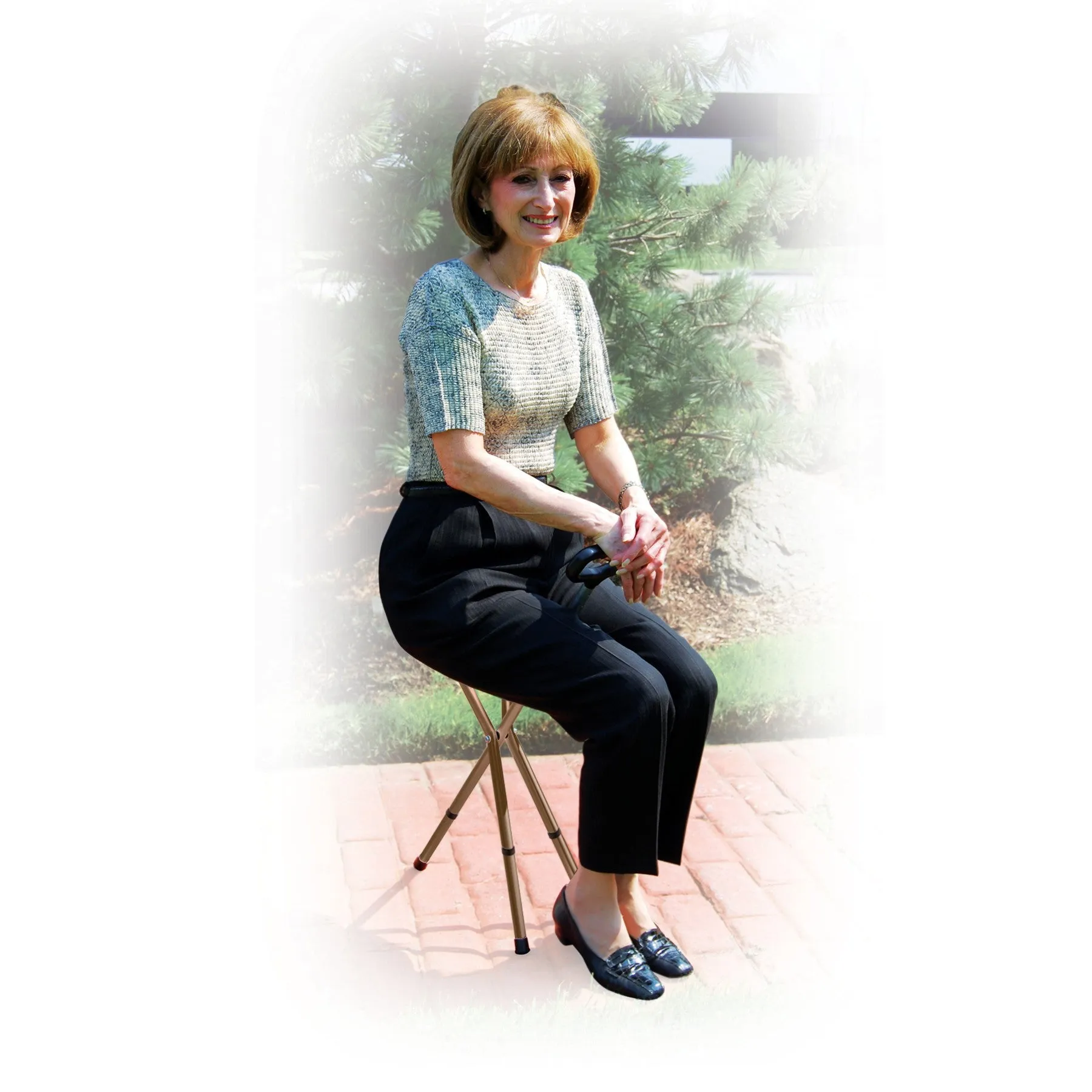 Folding Cane Seat