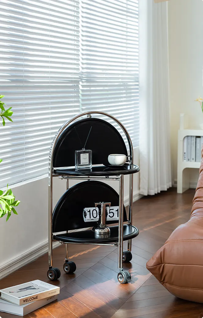 Folding Mobile Side Table