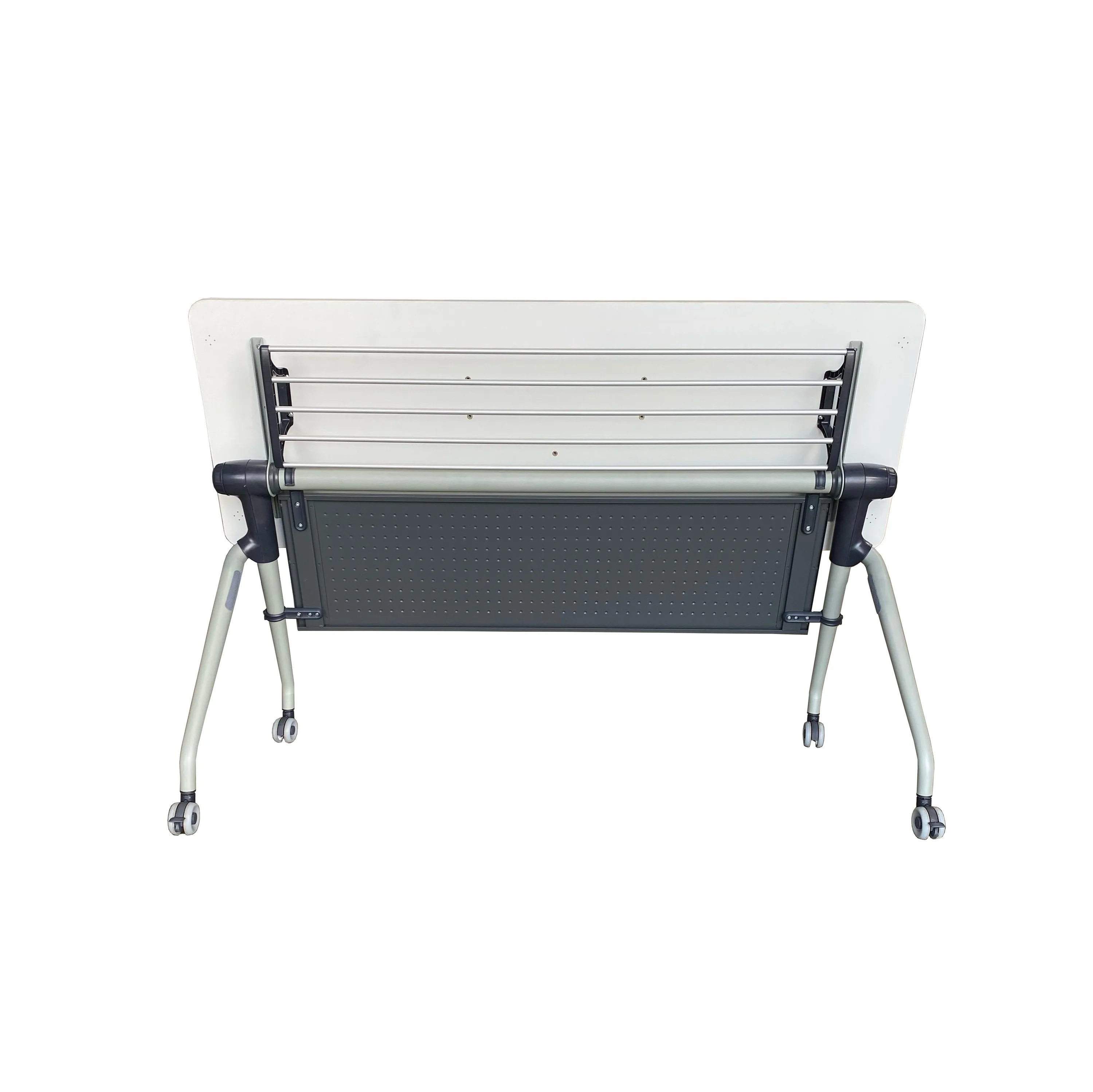 FOLDING TRAINING TABLE WITH INTEGRATED MODESTY PANEL