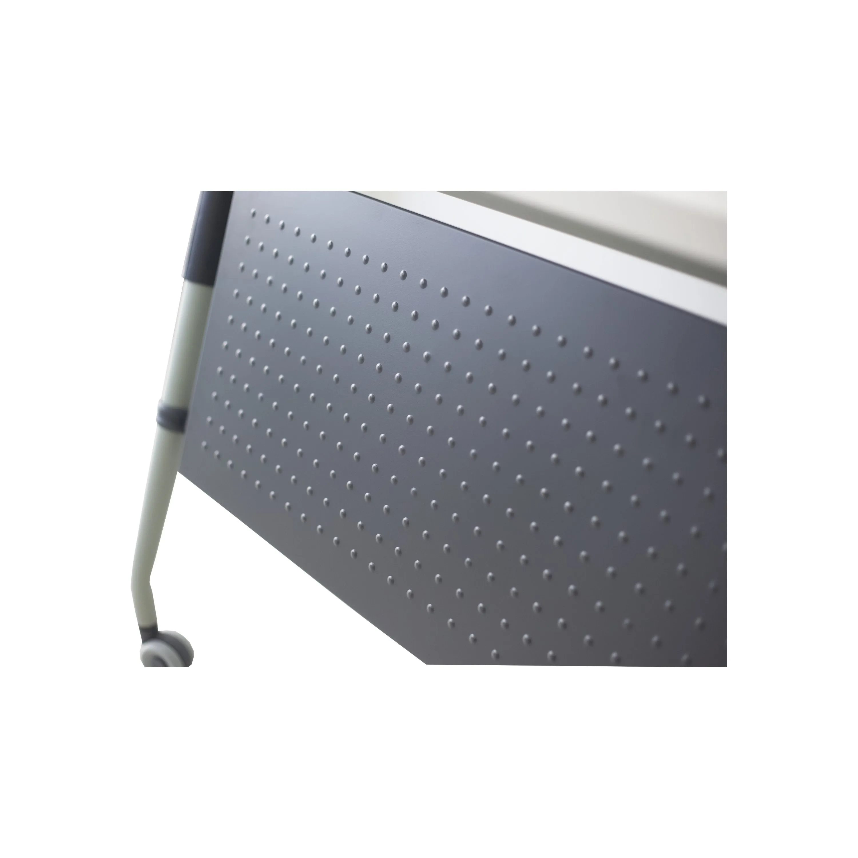 FOLDING TRAINING TABLE WITH INTEGRATED MODESTY PANEL