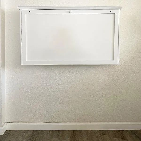 Folding Wall Cabinet Convertible Wrapping Table