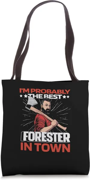 Forester Axe Logger Timberjack - Lumberjack Tote Bag