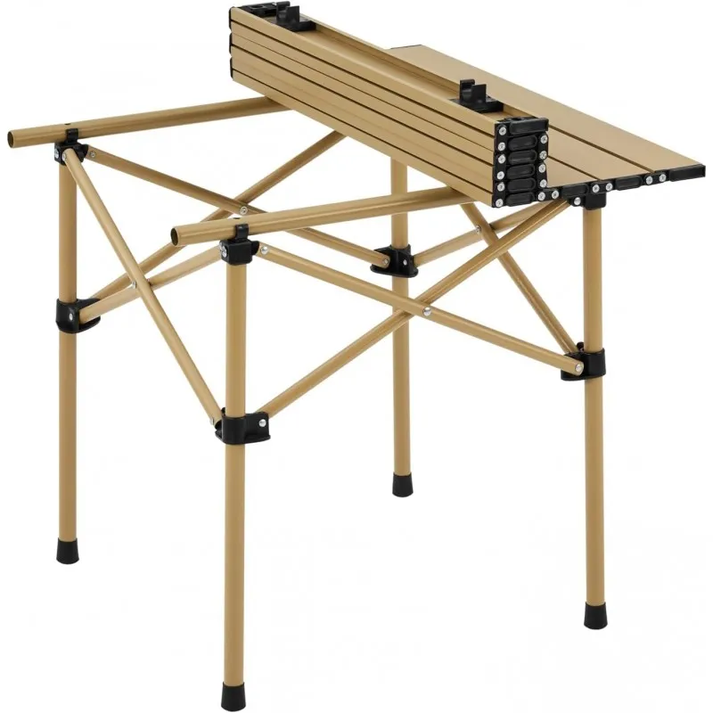 Fundango Aluminum Folding Table M 54x51x49.5cm Khaki