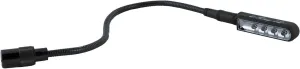 Furman GN-LED Gooseneck Lamp, LED Bulb, Locking BNC Connector Mates to Rear of Furman Power Conditioners