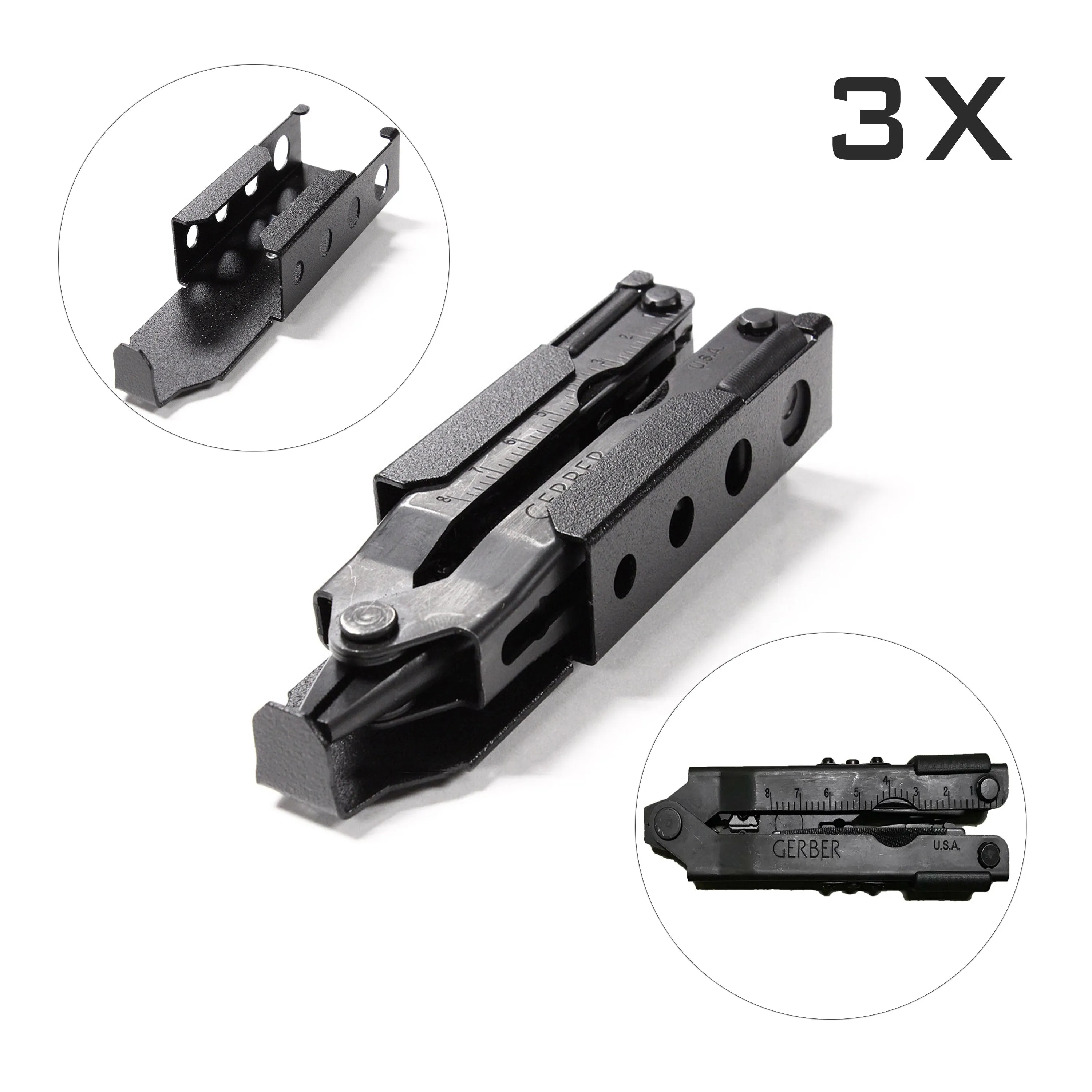 Gerber MP 600 with RAE Gear Sheath 3 Pack