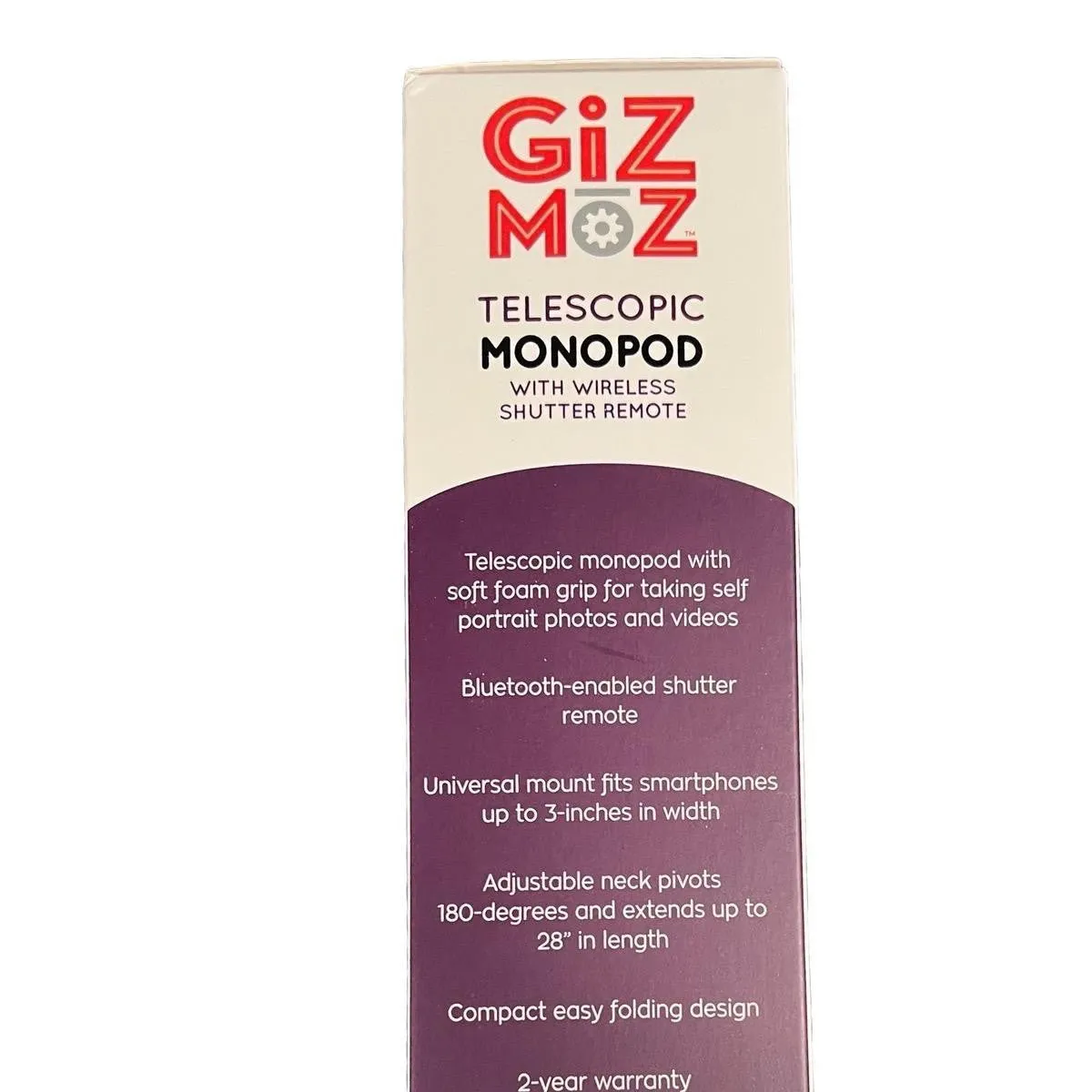 giZmoZ n gadgetZ Telescopic Monopod Selfie Stick with Bluetooth Remote and