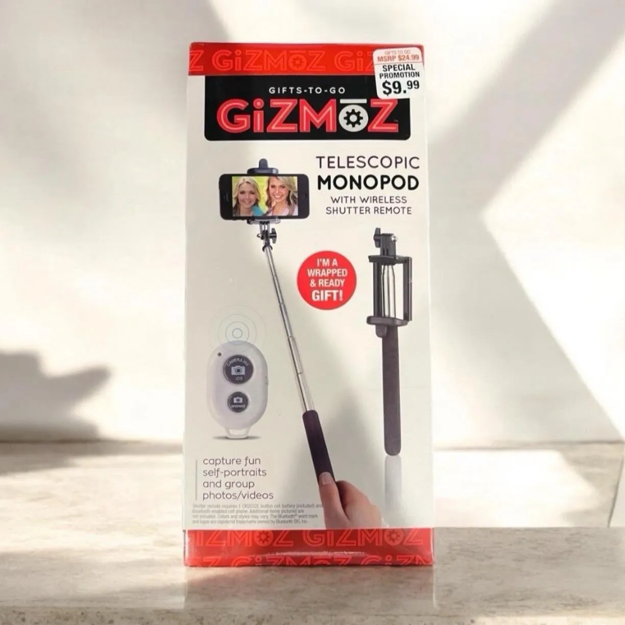 giZmoZ n gadgetZ Telescopic Monopod Selfie Stick with Bluetooth Remote and