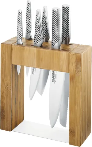 Global 7-piece Ikasu Knife Block Set