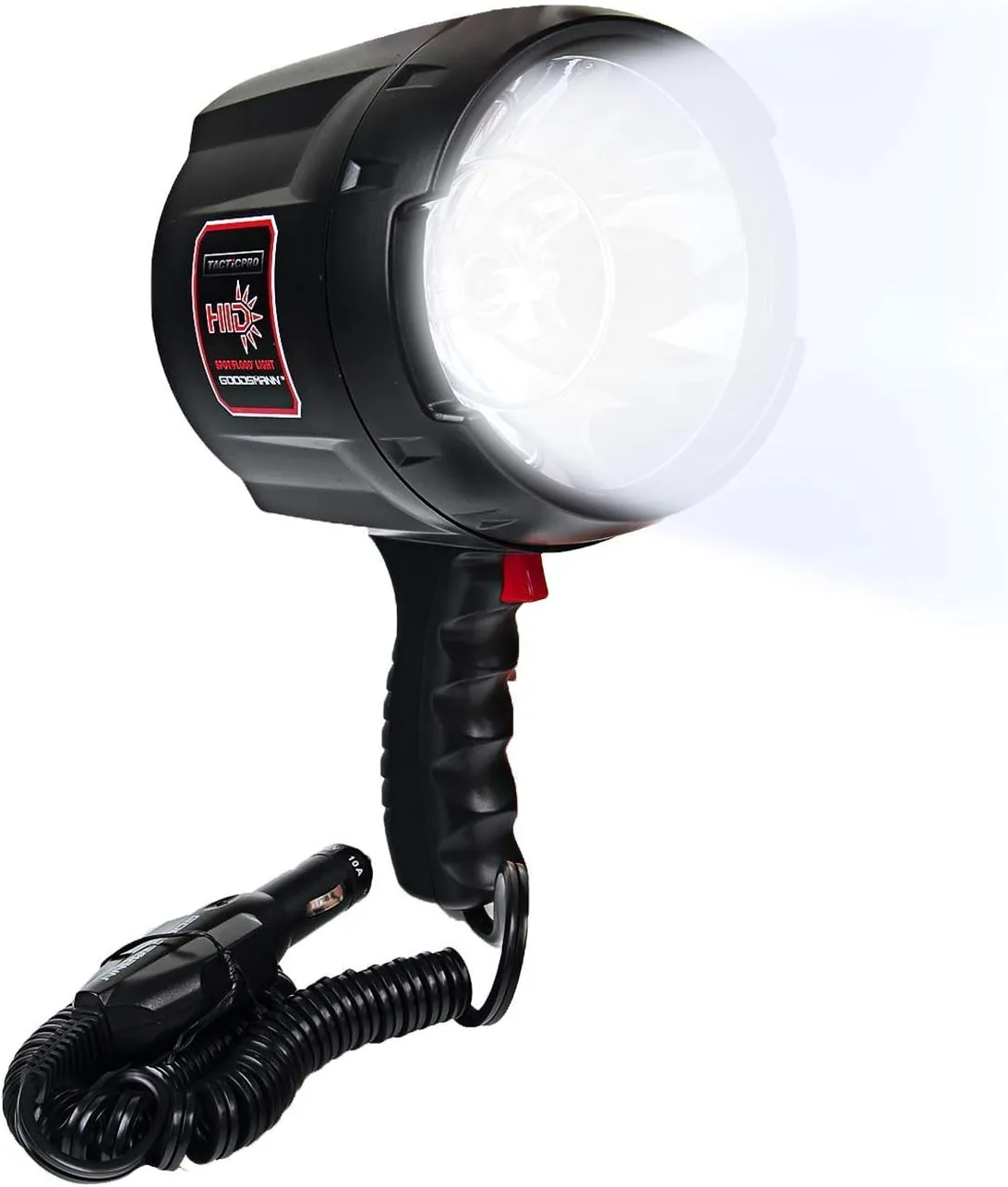 GOODSMANN 2000 Lumen HID Spotlight Floodlight for Boating Fishing Marine Hunting Camping Hiking
