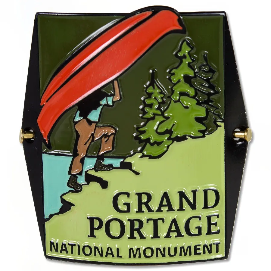 Grand Portage National Monument Hiking Medallion