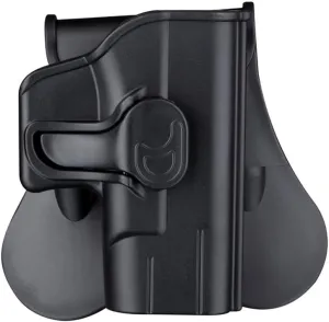 Gun Holster for Springfield Armory XD 3″ SubCompact 9mm/40, Springfield XDS 3'' Mod.2, 360° Adjustable OWB Paddle Tactical Holster & Quick Release - Right Handed