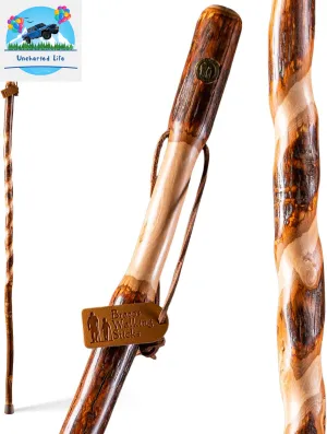 Handcrafted Wooden Walking Sticks: Explore Nature with Brazos - USA