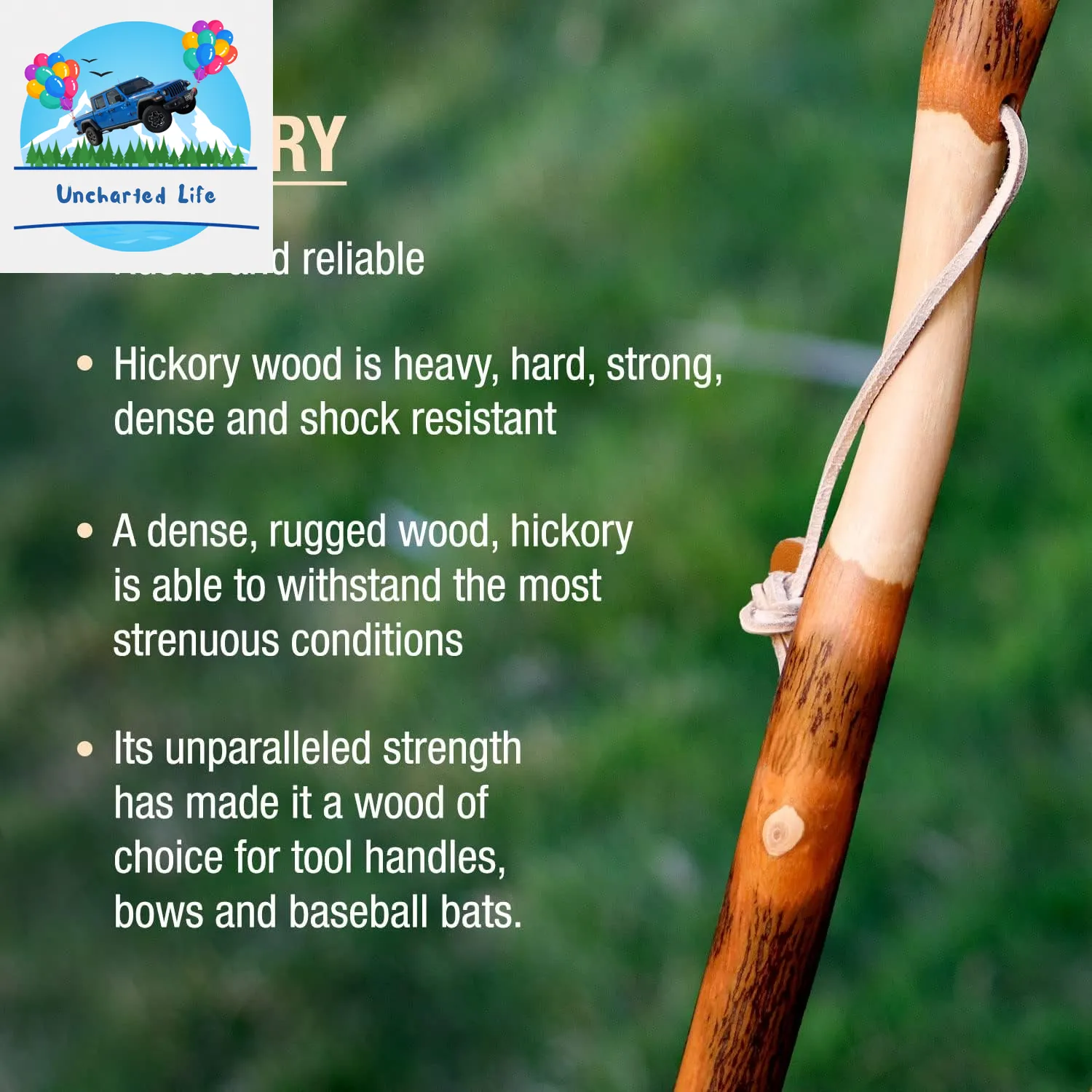 Handcrafted Wooden Walking Sticks: Explore Nature with Brazos - USA