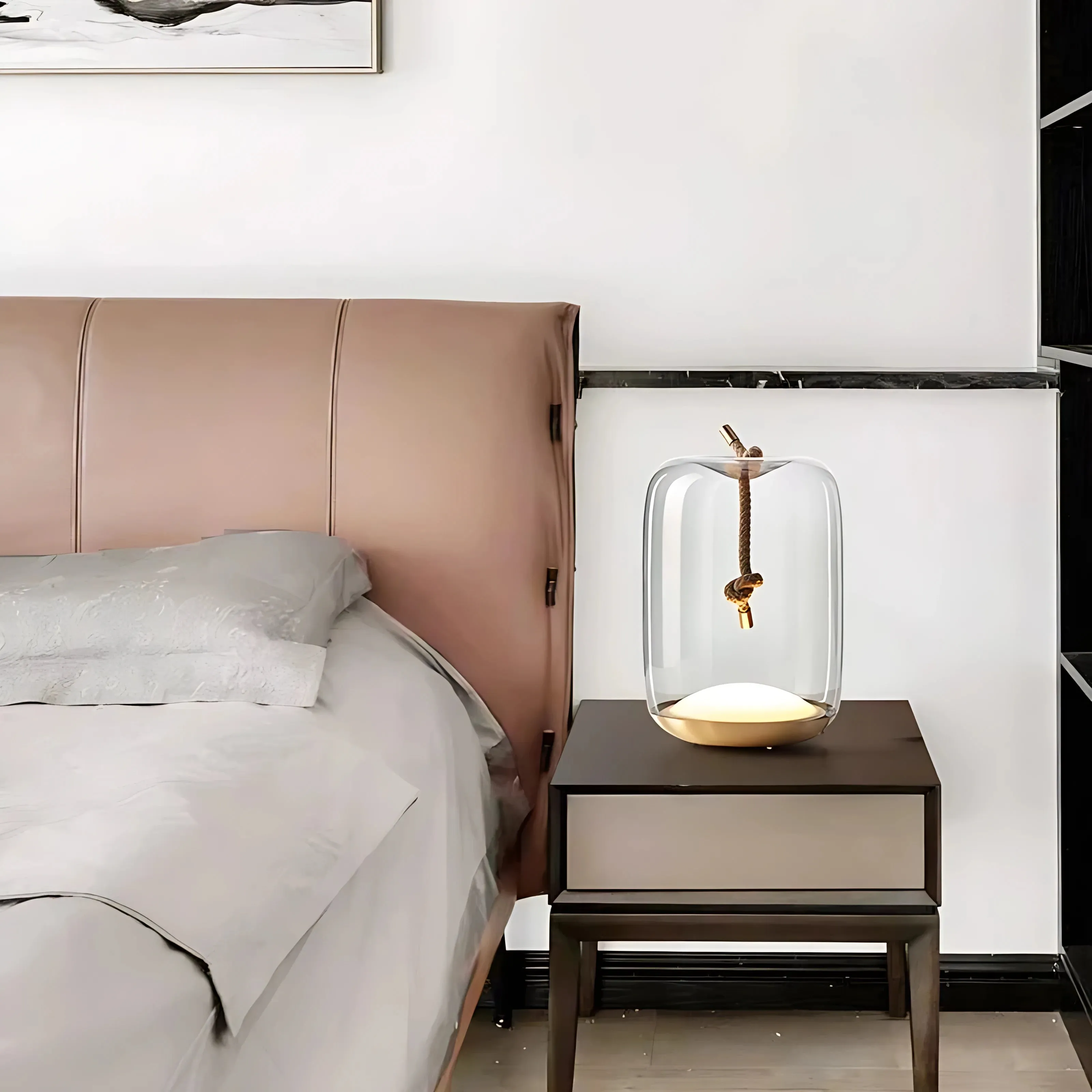 Hanging Rope Table Lamp