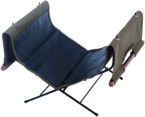 HangOut LGS-325 Log Carry with Stand Folding Compact Wood Carrying Bag Carrying Outdoor Camping Goods