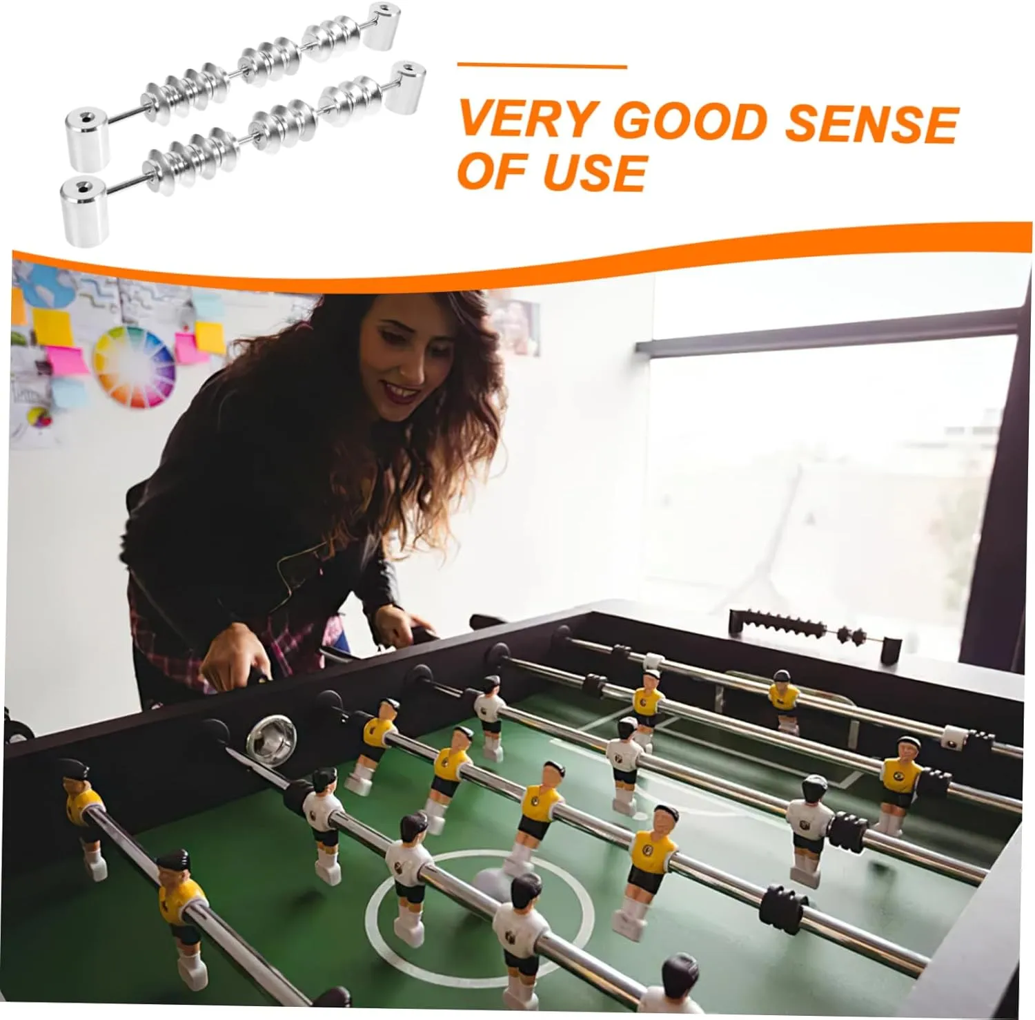 Happyyami Football Table Scorer Table Football Counter Football Pump Launcher Football Table Game Foosball Game