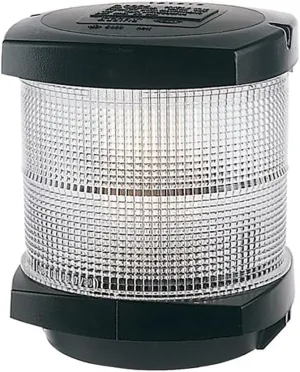 Hella 002984505 '2984 Series' White 12V DC 2 NM All-Round Anchor Light with Black Housing
