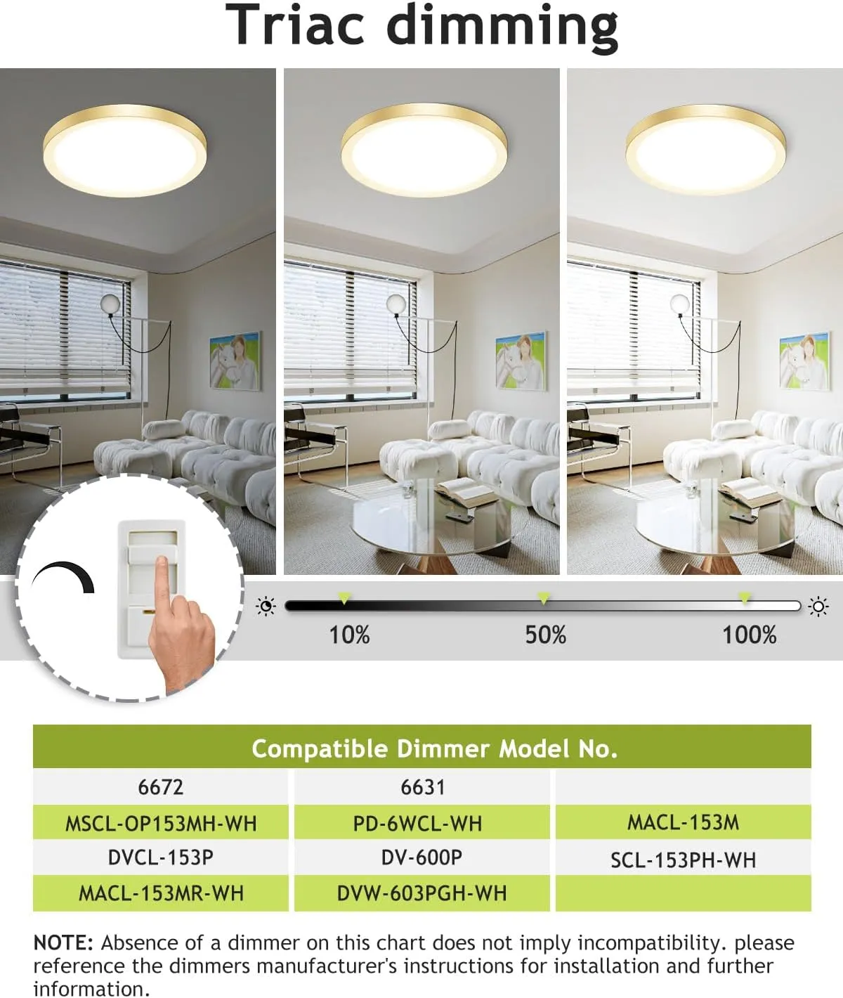 hepside 1PACK Flush Mount LED Ceiling Light Fixture Golden, 12Inch 28W, Dimmable 3000K-4500K-6000K 3 Color Selectable Ceiling Lamp 3200LM Low Profile Ceiling Light for Kitchen Bedroom Hallway