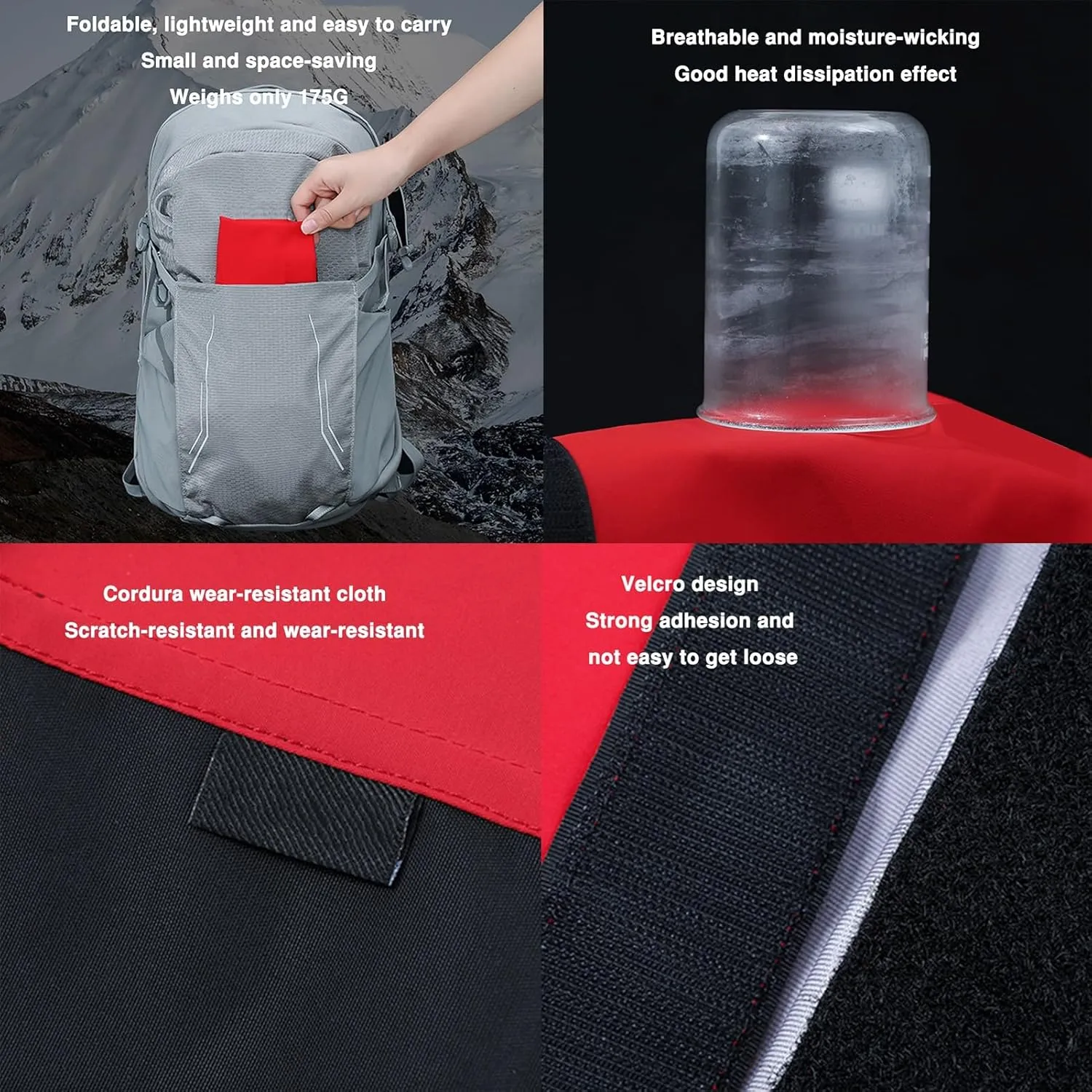 Hiking Mountaineering Unisex Leggings Adjustable Outdoor Sports Equipment Snow Boots Lightweight and Anti-Soaking Leggings,for Hiking Mountaineering