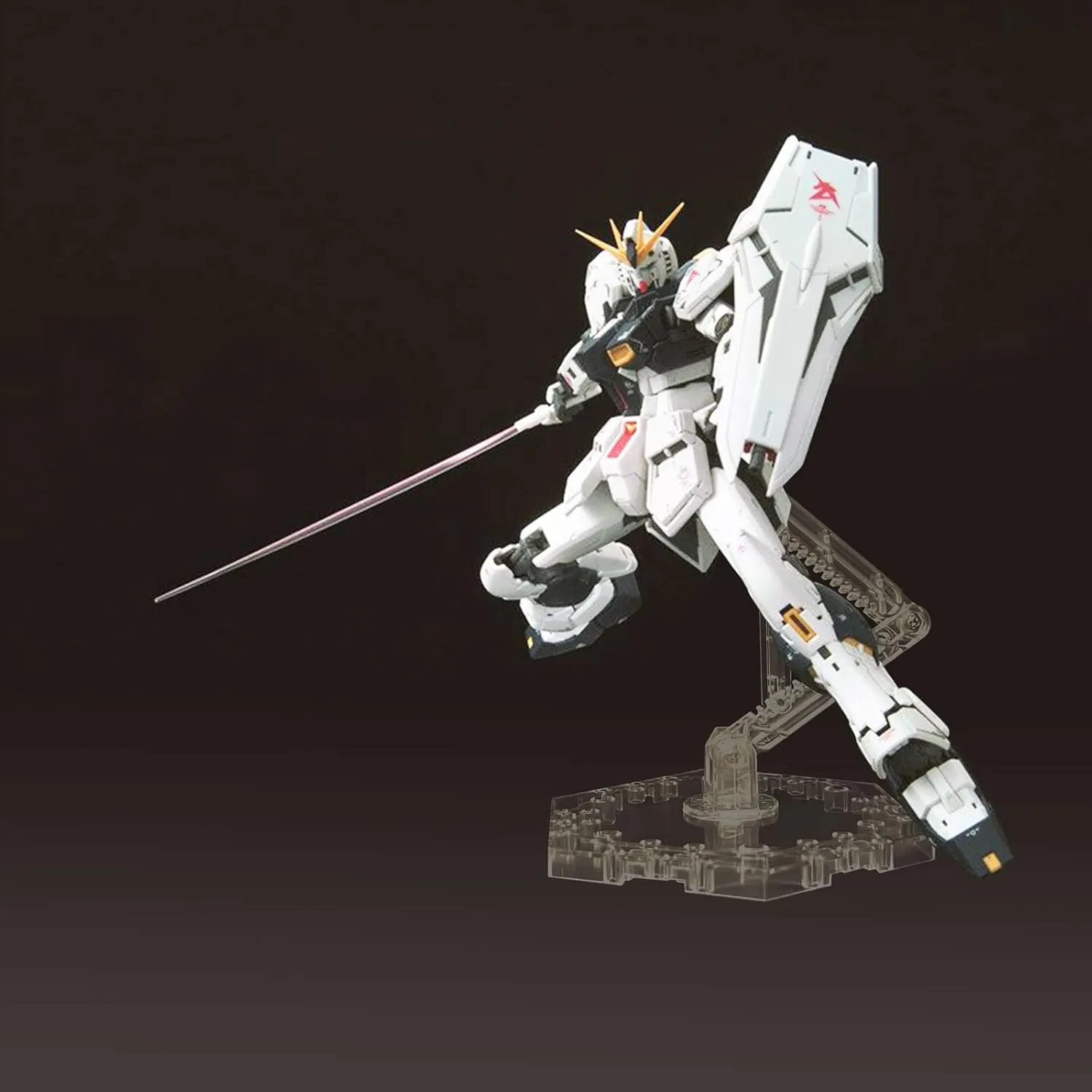 Hobby Action Base Display Stand, Gundam Action Figure Stand - Compatible with MG, RG, HG Universal Models - Transparent 6 Set