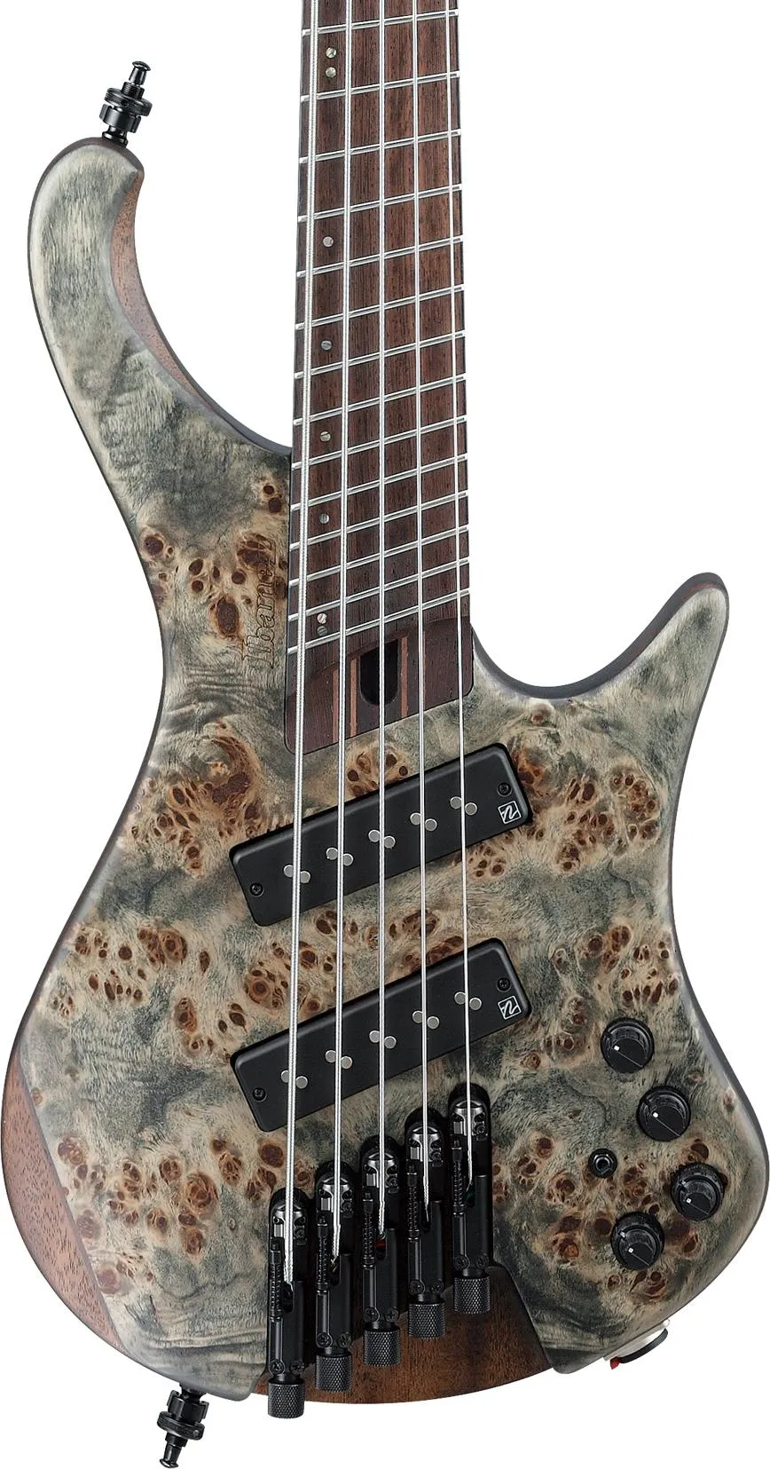 Ibanez Bass Workshop EHB1505MS Electric Bass Guitar - Black Ice Flat